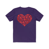 Heart Of Hearts Unisex Jersey Short Sleeve Tee