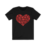 Heart Of Hearts Unisex Jersey Short Sleeve Tee