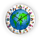 World Harmony Design on a Wall clock