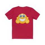 Big Smile Emoticon Unisex Jersey Short Sleeve Tee