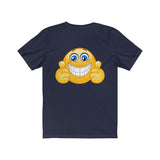 Big Smile Emoticon Unisex Jersey Short Sleeve Tee