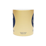 Aquarius Zodiac Metallic Mug (Silver / Gold) 11 oz