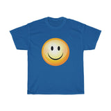 Happy Smiley Unisex Heavy Cotton Tee