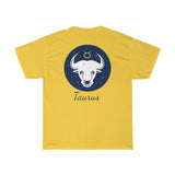 Taurus Zodiac Unisex Heavy Cotton Tee