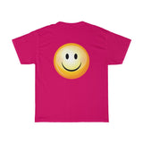 Happy Smiley Unisex Heavy Cotton Tee