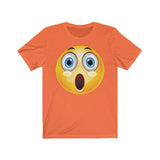 Surprised Emoji Unisex Jersey Short Sleeve Tee