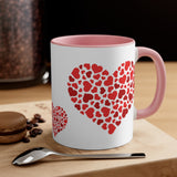Heart Of Hearts Accent Coffee Mug, 11oz
