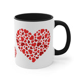 Heart Of Hearts Accent Coffee Mug, 11oz