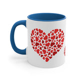 Heart Of Hearts Accent Coffee Mug, 11oz
