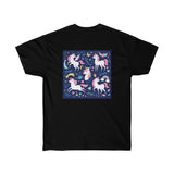 Five Enchanting Unicorns Unisex Ultra Cotton Tee