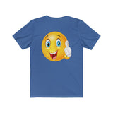 Cheery Emoji Unisex Jersey Short Sleeve Tee