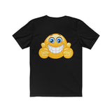 Big Smile Emoticon Unisex Jersey Short Sleeve Tee