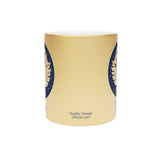 Virgo Zodiac Metallic Mug (Silver / Gold) 11 oz