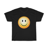 Happy Smiley Unisex Heavy Cotton Tee