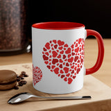 Heart Of Hearts Accent Coffee Mug, 11oz