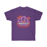 "Adult Toys" Design on Unisex Ultra Cotton Tee
