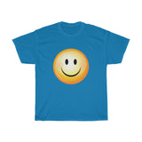 Happy Smiley Unisex Heavy Cotton Tee