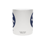 Pisces Zodiac Metallic Mug (Silver / Gold) 11 oz