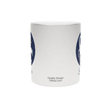 Scorpio Zodiac Metallic Mug (Silver / Gold) 11 oz