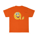 Happy Clapping Emoji Unisex Heavy Cotton Tee