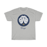 Virgo Zodiac Unisex Heavy Cotton Tee