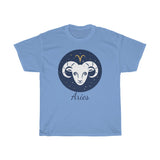 Aries Zodiac Unisex Heavy Cotton Tee