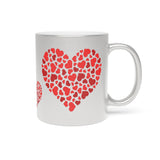 Heart Of Hearts Metallic Mug (Silver / Gold)