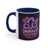 "Adult Toys" design on Accent Coffee Mug, 11oz