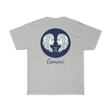 Gemini Zodiac Unisex Heavy Cotton Tee