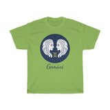 Gemini Zodiac Unisex Heavy Cotton Tee