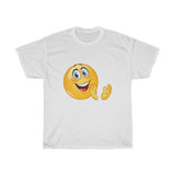 Happy Clapping Emoji Unisex Heavy Cotton Tee