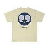 Gemini Zodiac Unisex Heavy Cotton Tee