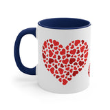 Heart Of Hearts Accent Coffee Mug, 11oz