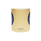 Cancer Zodiac Metallic Mug (Silver / Gold) 11 oz