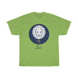 Leo Zodiac Unisex Heavy Cotton Tee