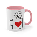 Love Potion Design on Accent Mug