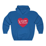 Love Action Unisex Heavy Blend™ Hooded Sweatshirt