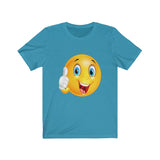 Cheery Emoji Unisex Jersey Short Sleeve Tee
