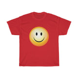 Happy Smiley Unisex Heavy Cotton Tee