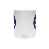 Libra Zodiac Metallic Mug (Silver / Gold) 11 oz