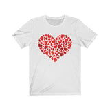 Heart Of Hearts Unisex Jersey Short Sleeve Tee