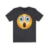 Surprised Emoji Unisex Jersey Short Sleeve Tee