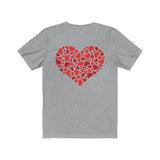 Heart Of Hearts Unisex Jersey Short Sleeve Tee