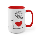 Love Potion Design on Accent Mug