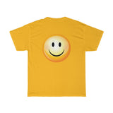 Happy Smiley Unisex Heavy Cotton Tee