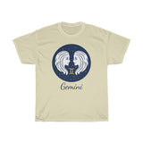 Gemini Zodiac Unisex Heavy Cotton Tee