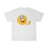 Happy Clapping Emoji Unisex Heavy Cotton Tee