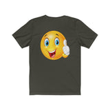 Cheery Emoji Unisex Jersey Short Sleeve Tee