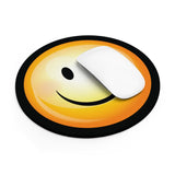 Happy Smiley Mouse Pad