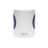 Cancer Zodiac Metallic Mug (Silver / Gold) 11 oz